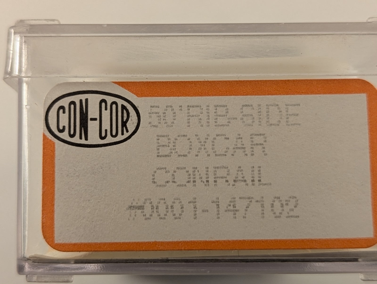 Con-Cor 0001-147102 N Gauge Conrail 50ft Rib-Side Boxcar - Boxed