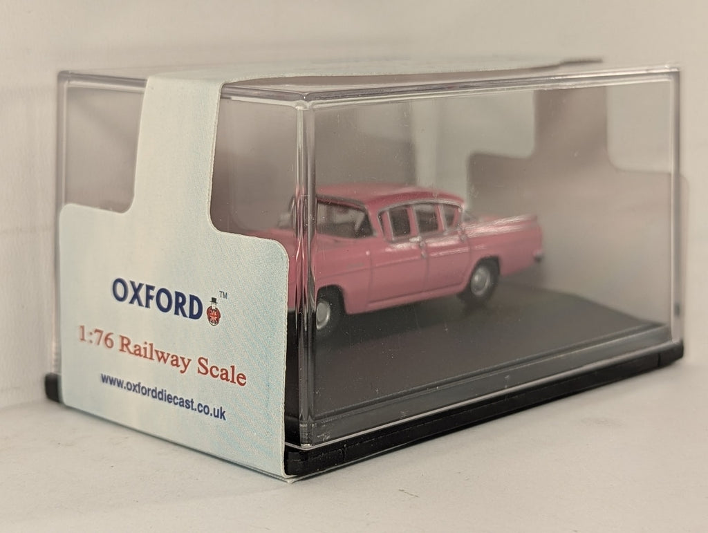 Oxford Diecast 1:76 Scale Vauxhall Cresta Road Vehicle Pink 76CRE002