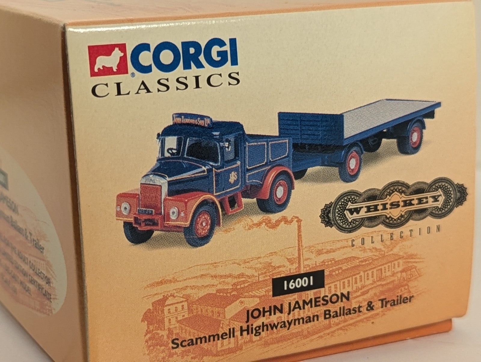 Corgi Classics 16001 John Jameson Scammell Highwayman Ballast & Trailer
