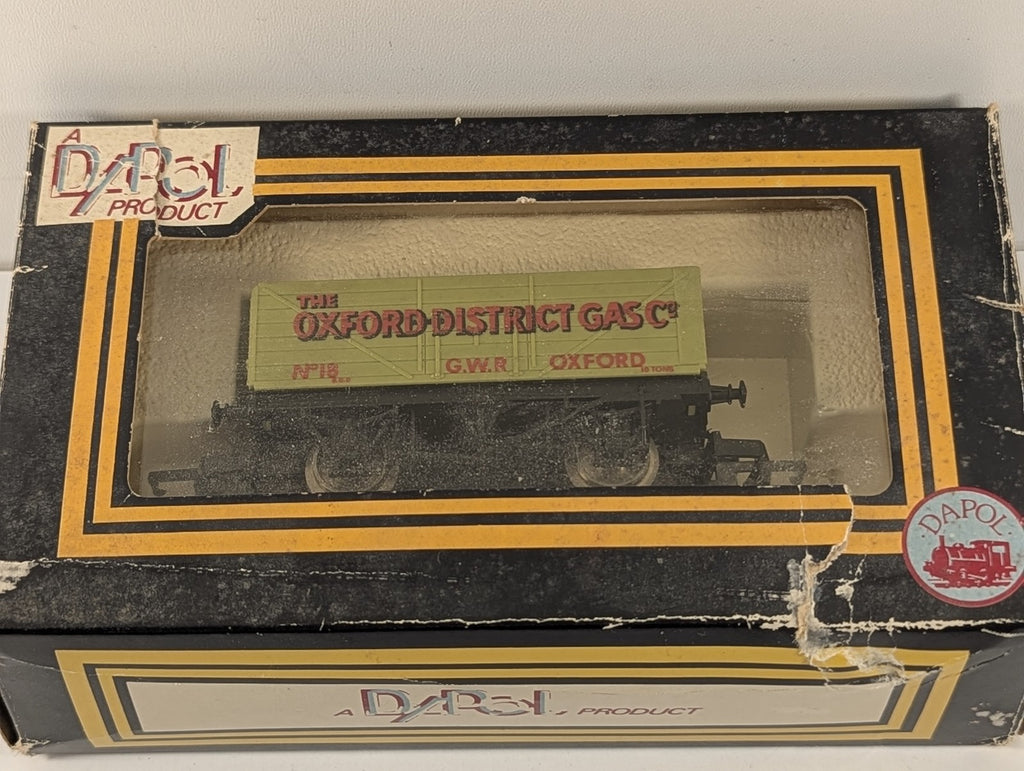 Lima OO Gauge 7 Plank Open Wagon Goods Wagon 18 The Oxford District Gas Co. A5