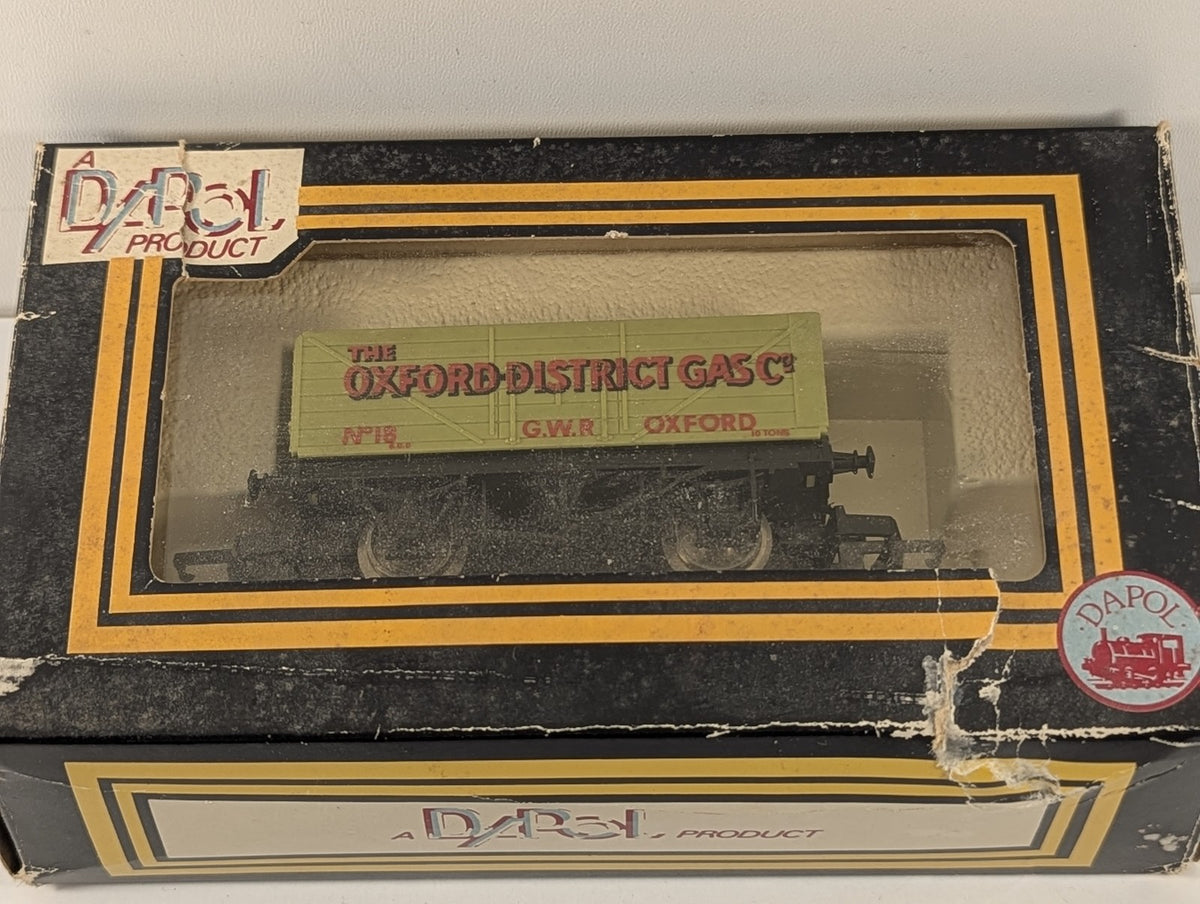 Lima OO Gauge 7 Plank Open Wagon Goods Wagon 18 The Oxford District Gas Co. A5