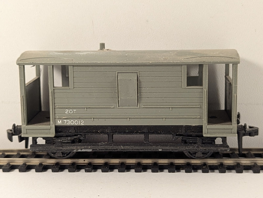 Hornby Dublo OO Gauge LMR 20-Ton Goods Brake Van Goods Wagon M730012 BR LMR Grey