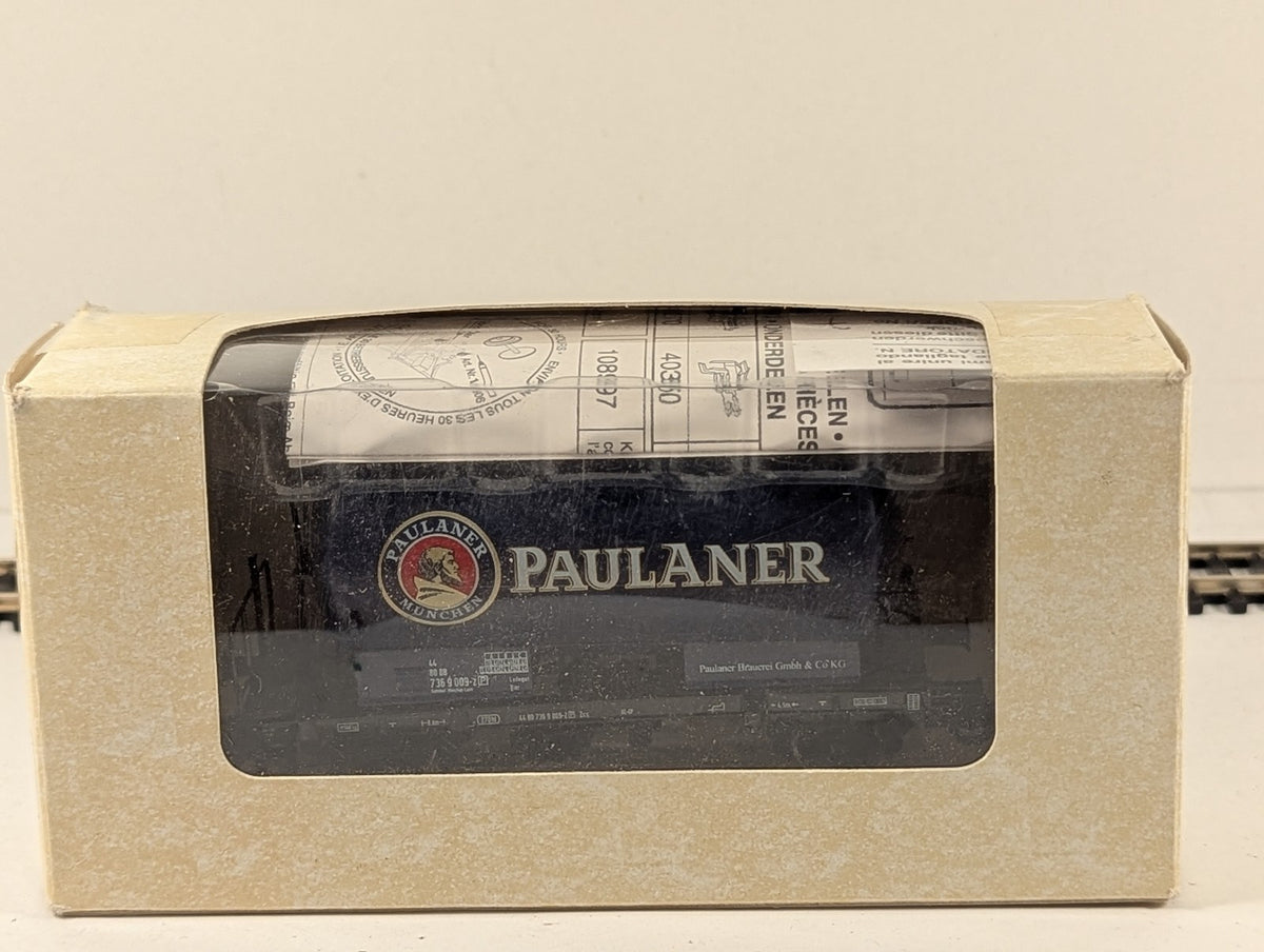 Roco HO Gauge Paulaner Beer Tank Wagon 44 80 736 9 009-2 Paulaner München Blue