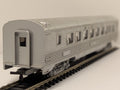 Life-Like HO Gauge Santa Fe Silver Streamlined Passenger Coach