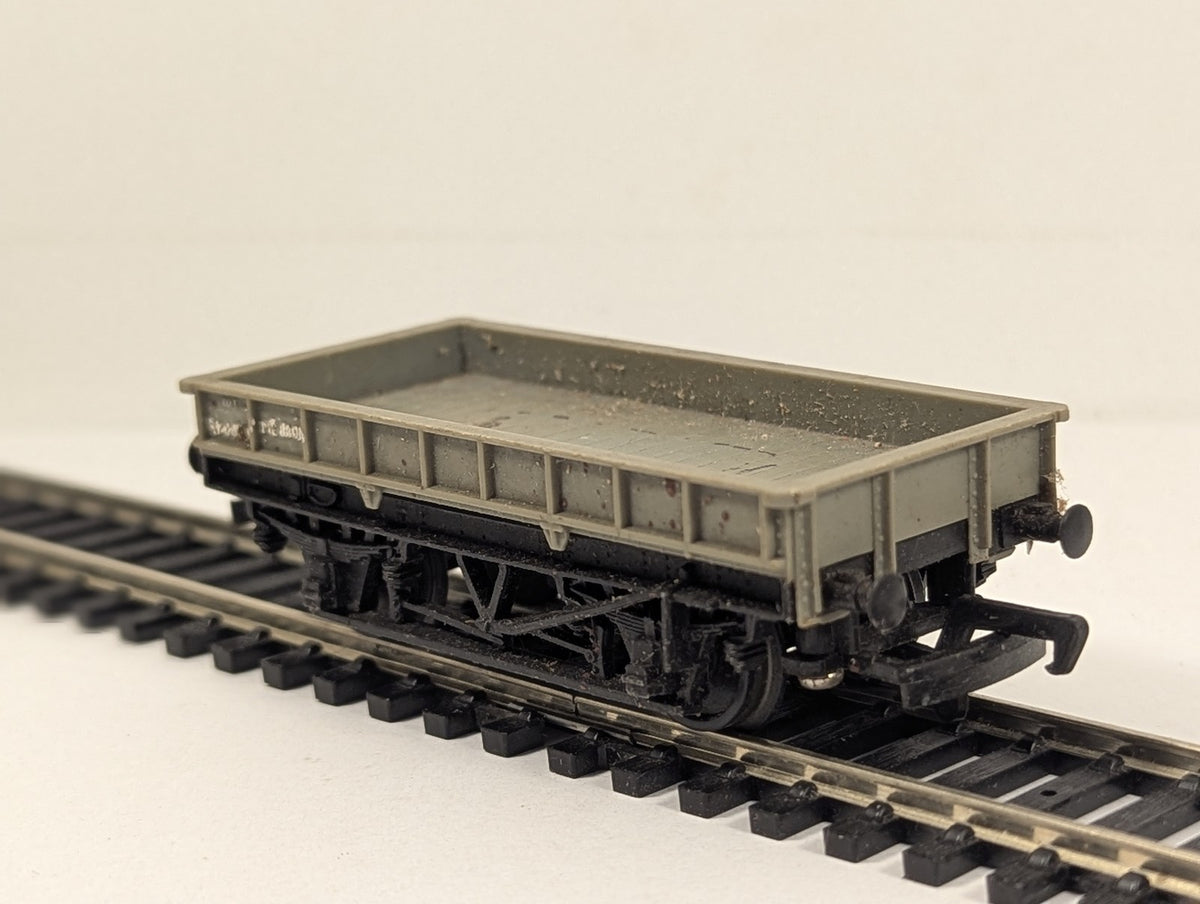 British Trix OO Gauge 20T Pig Iron Wagon Goods Wagon B74608 BR Grey Convertor