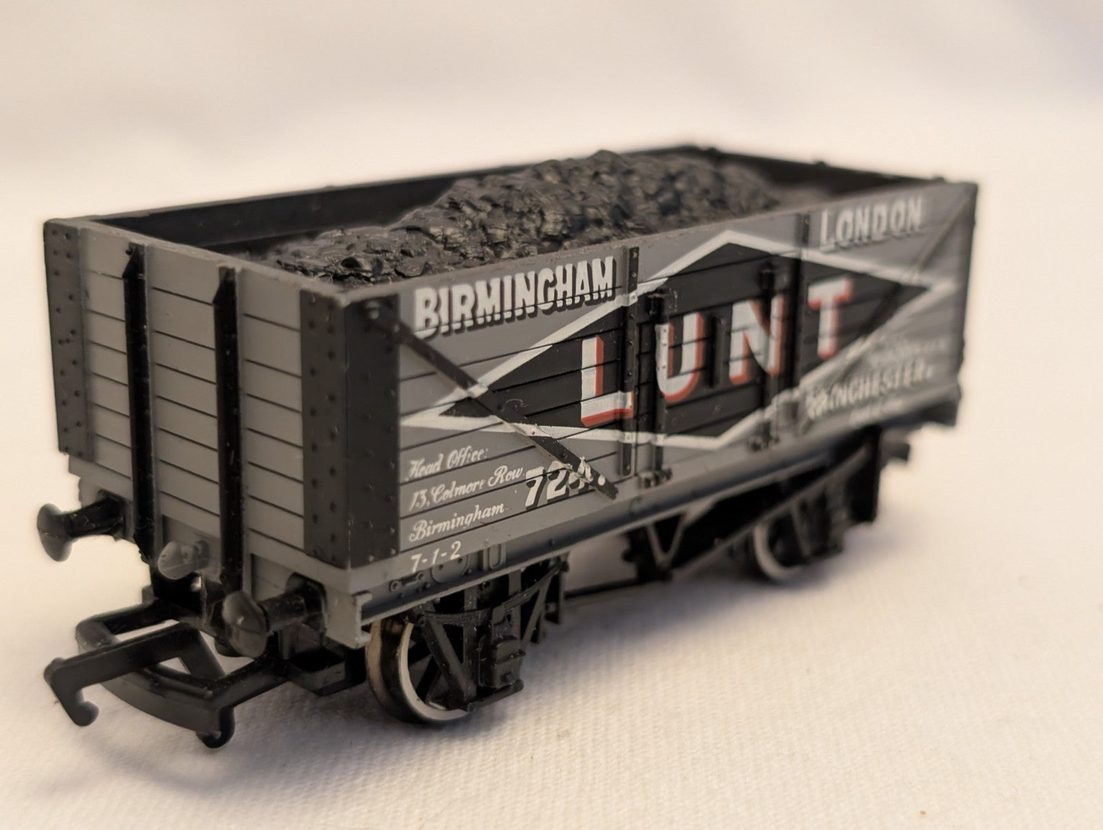 Bachmann OO Gauge 7 Plank Wagon Goods Wagon 724 Lunt