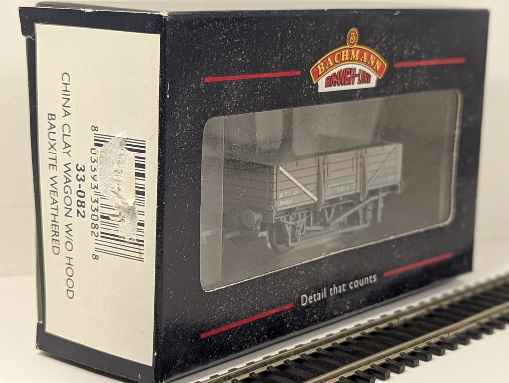 Bachmann OO Gauge China Clay Wagon without Hood Goods Wagon B743357