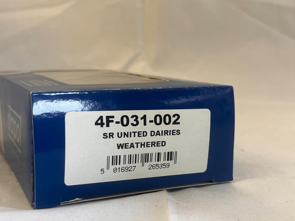 Dapol 4F-031-002 OO Gauge United Dairies Milk Tanker Weathered