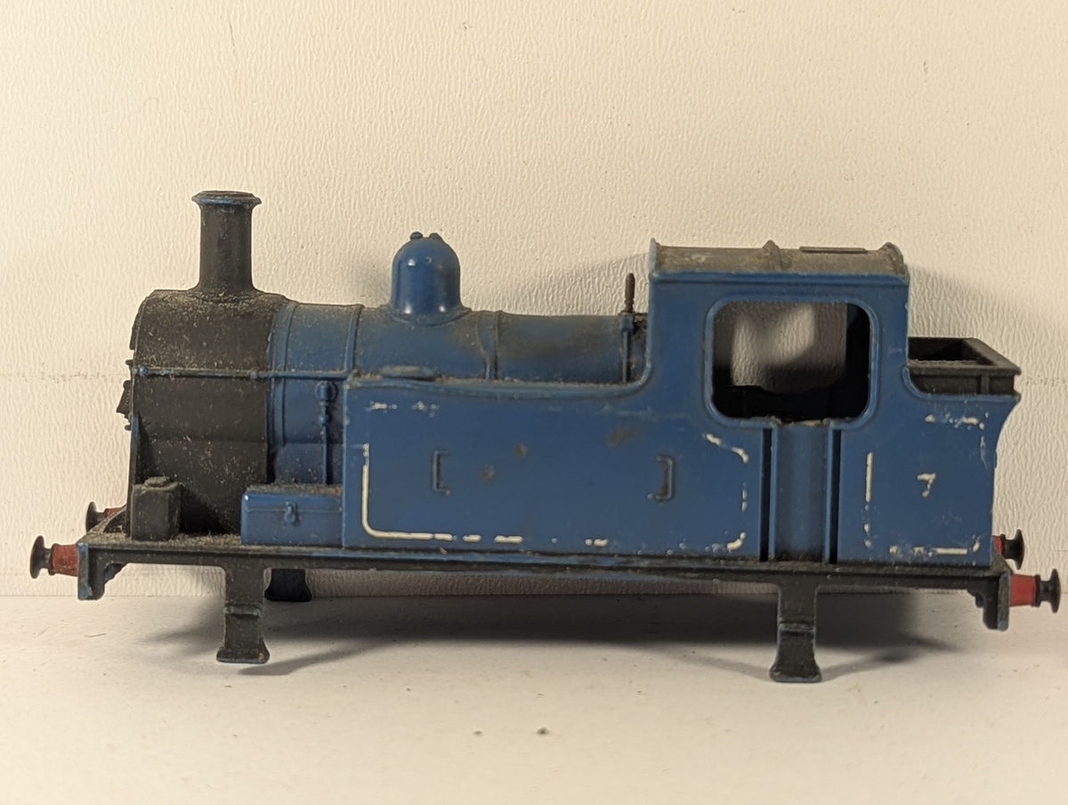 Tri-ang OO Gauge Nelly 0-4-0 Tank Locomotive Body 7 Blue R.355 Spares or Repair