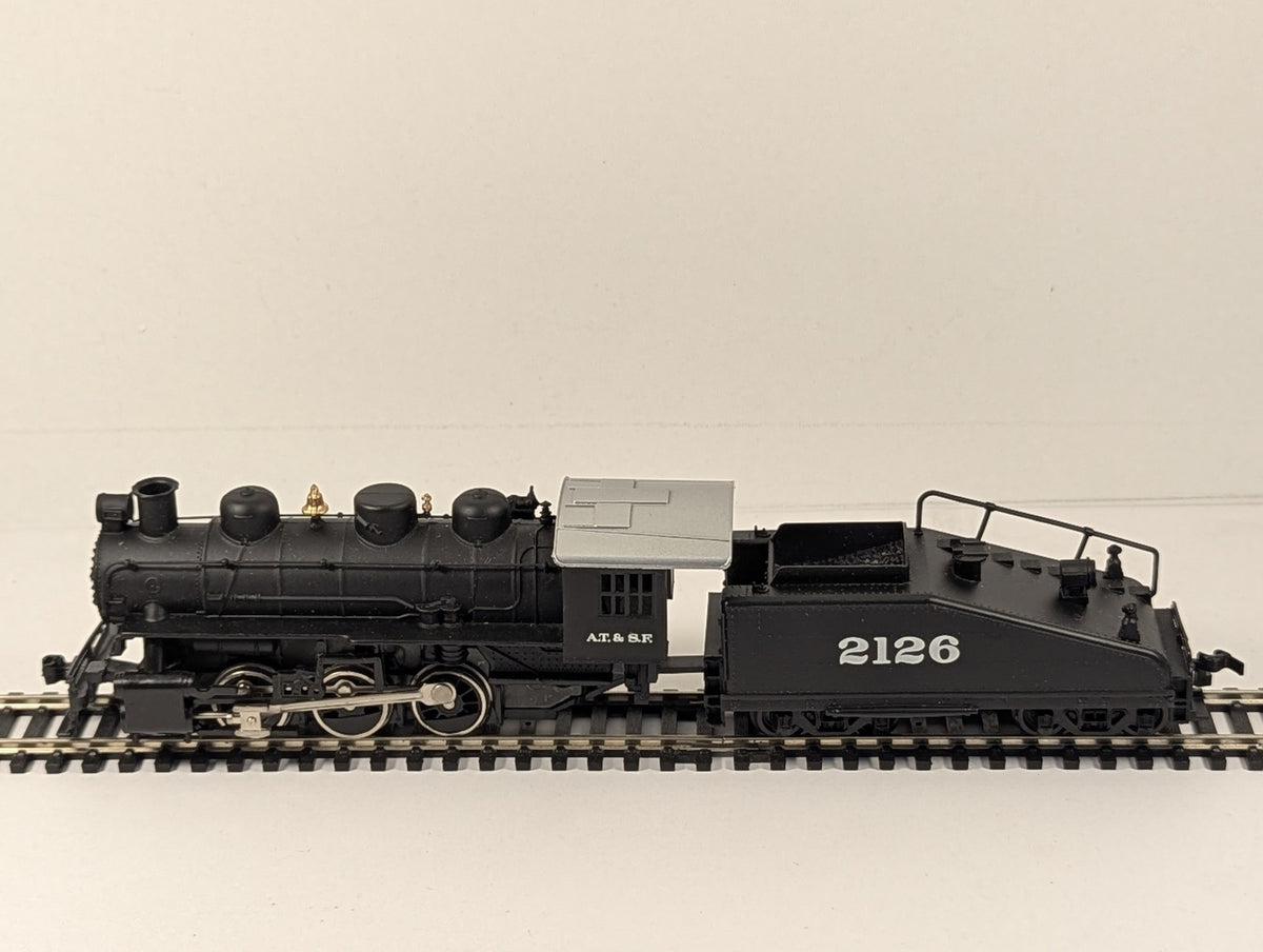 Bachmann HO Gauge USRA 0-6-0 & Slope Tender (Santa Fe) Locomotive 2126