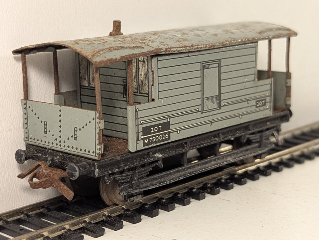 Hornby Dublo OO Gauge BR 20-Ton Goods Brake Van Goods Wagon M730026
