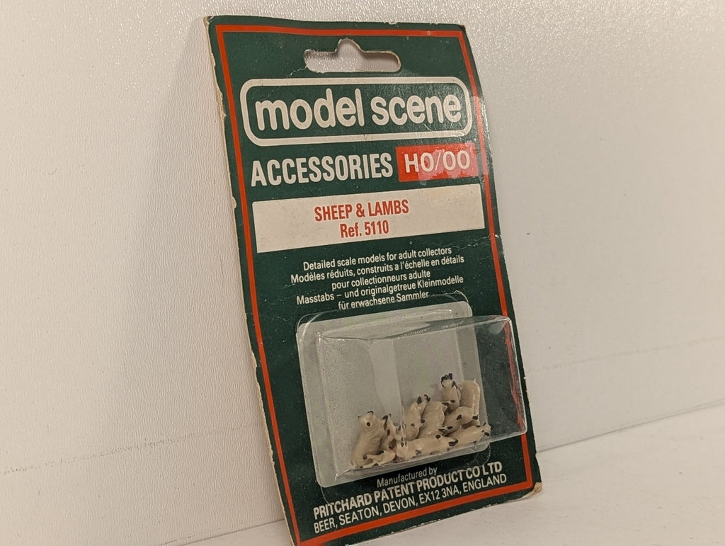 Model Scene HO/OO Sheep & Lambs Scenic Accessories 5110