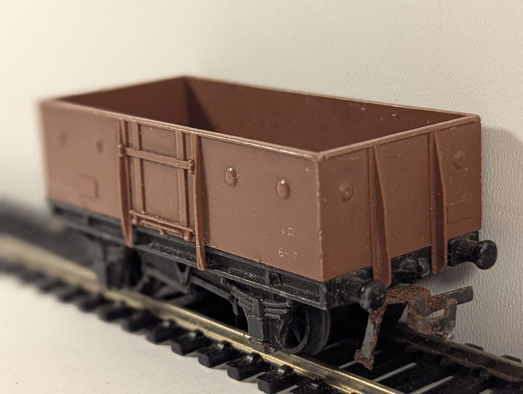 Hornby Dublo OO Gauge 13 Ton Coal Wagon Goods Wagon B486865 BR Brown 4635