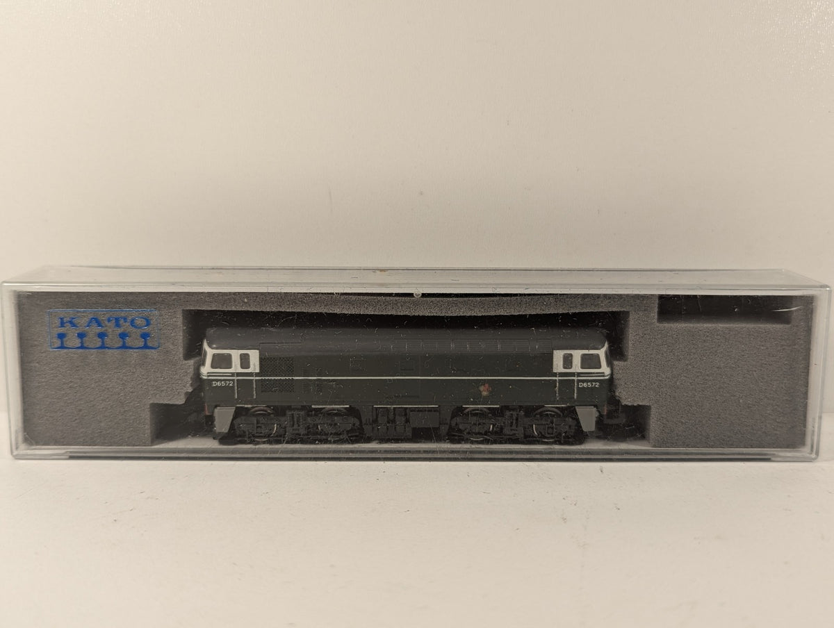 Graham Farish N Gauge Class 33 Locomotive D6572 BR Green 1105