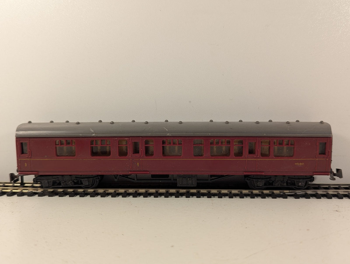 Jouef HO Gauge BR First Class Corridor Coach Passenger Coach 15100 BR Maroon
