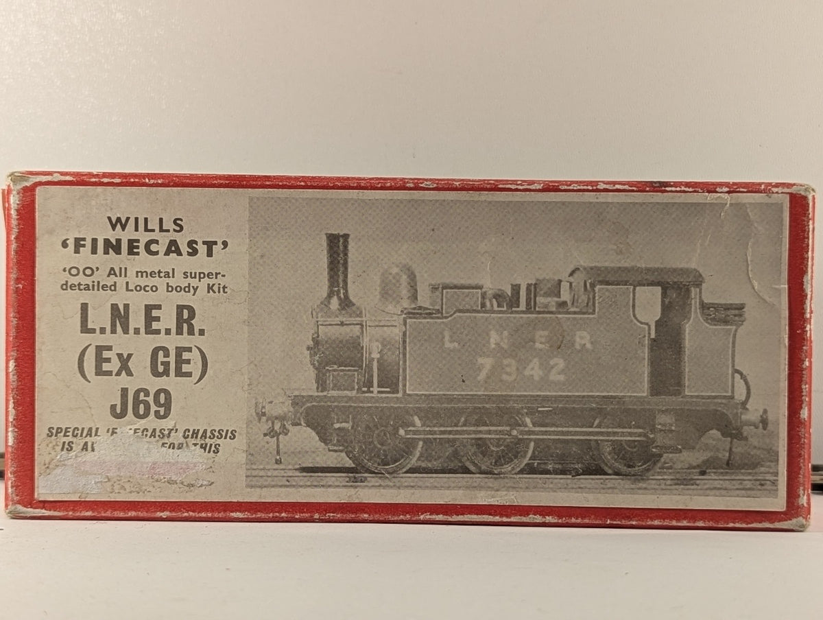 Wills Finecast OO Gauge LNER (Ex GE) J69 Steam Locomotive 7402 LNER Black