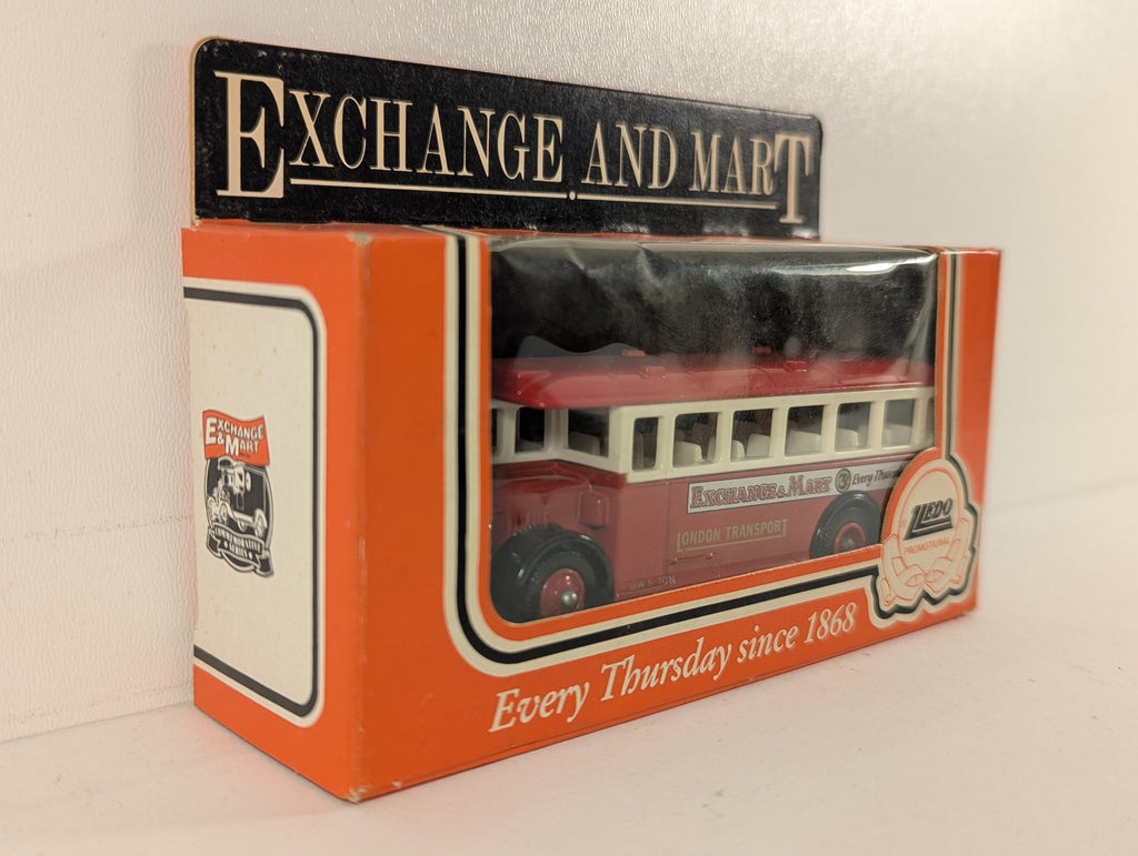 Lledo Exchange & Mart London Transport Single Decker Bus Die-cast Model Bus