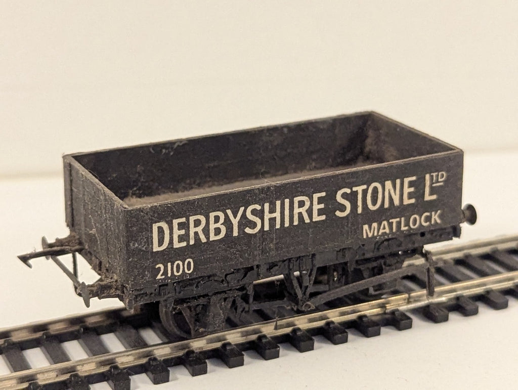 Peco OO Gauge Derbyshire Stone Ltd Matlock Open Wagon 2100