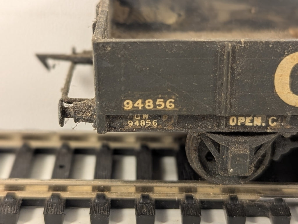 Kitbuilt OO Gauge GWR 4-Plank Open C Wagon Goods Wagon 94856 GWR Livery