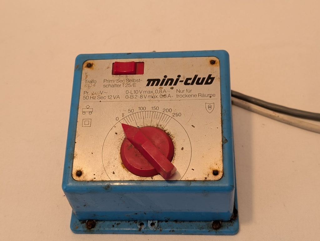 Märklin 6729 Trafo for Märklin Mini-Club Z Gauge Model Train Sets – Untested
