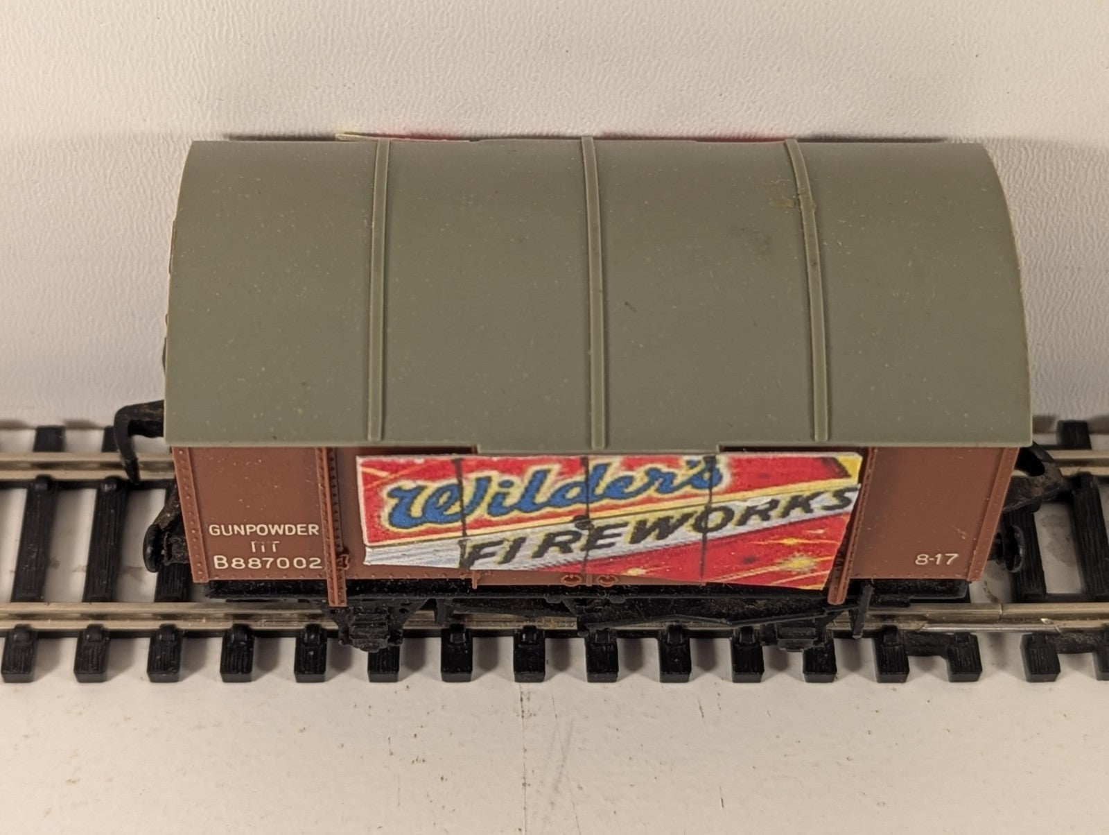 Hornby Dublo 4463 OO Gauge BR 11T Gunpowder Van Wagon