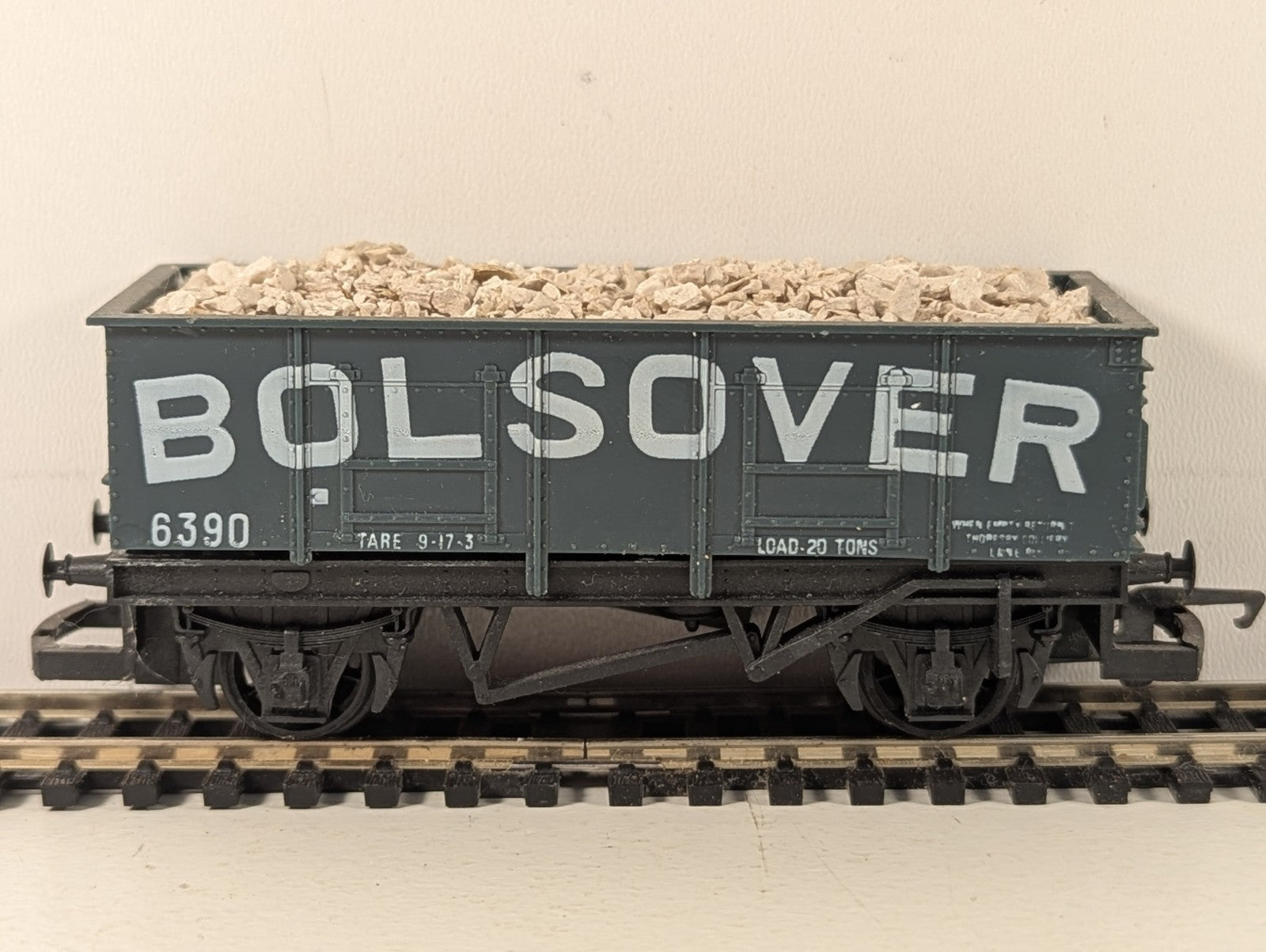 Hornby OO Gauge 20 Ton Steel Mineral Wagon Goods Wagon 6390 Bolsolver