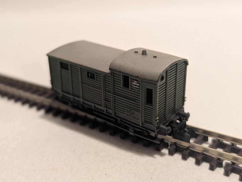 Minitrix N Gauge DB Freight Train Caboose
