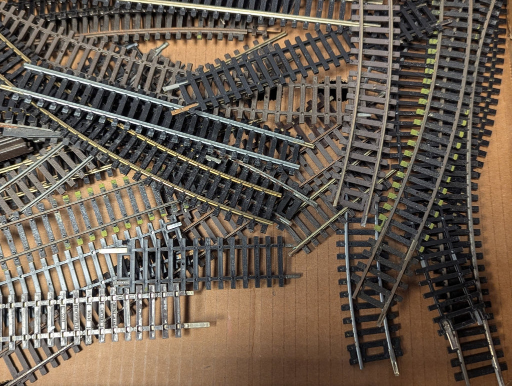Hornby OO Gauge Job Lot of Model Railway Track - Needs Cleaning