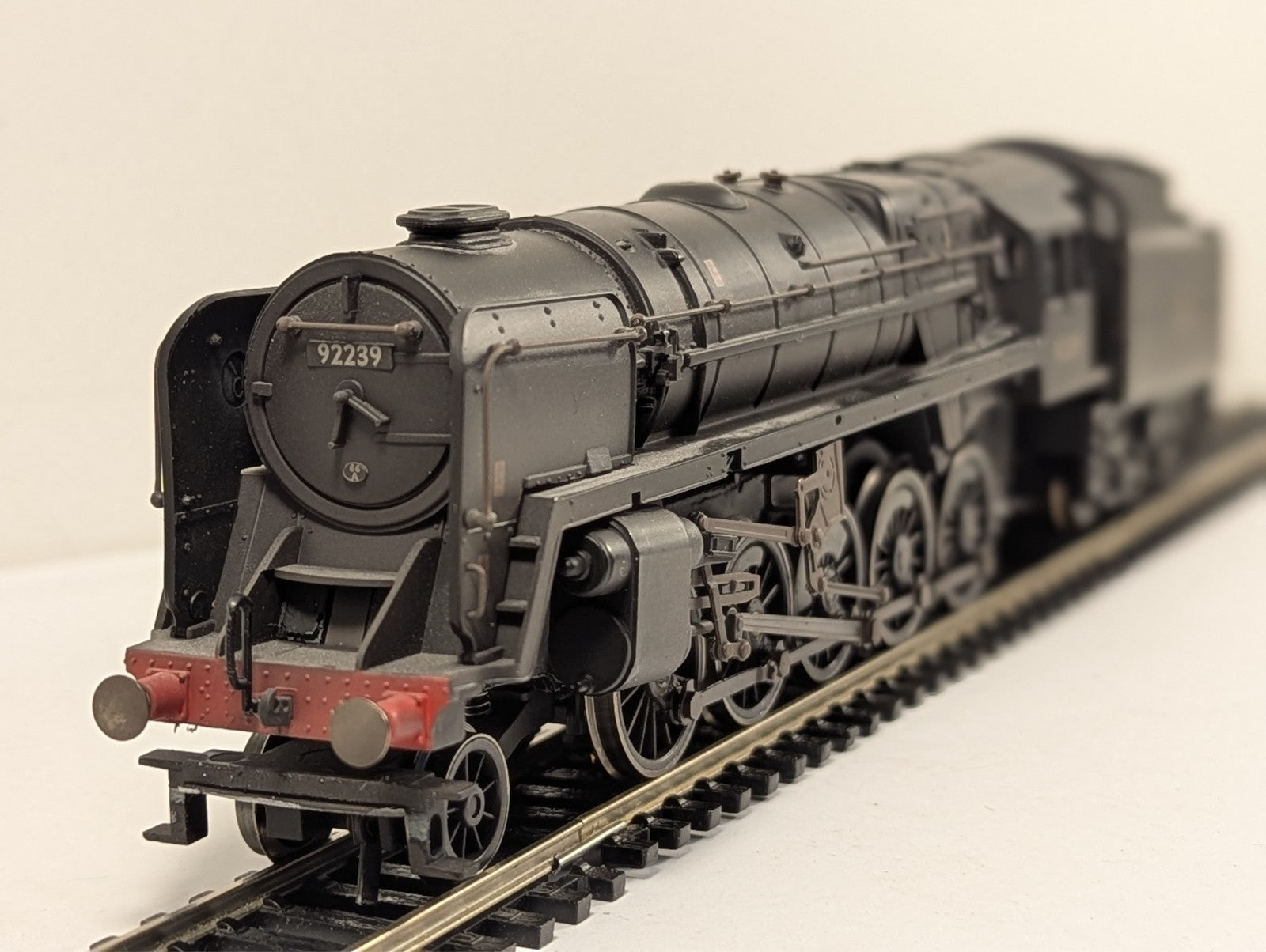 Hornby R2248 BR Class 9F  Weathered Steam Locomotive - Boxed - Spares/Repairs