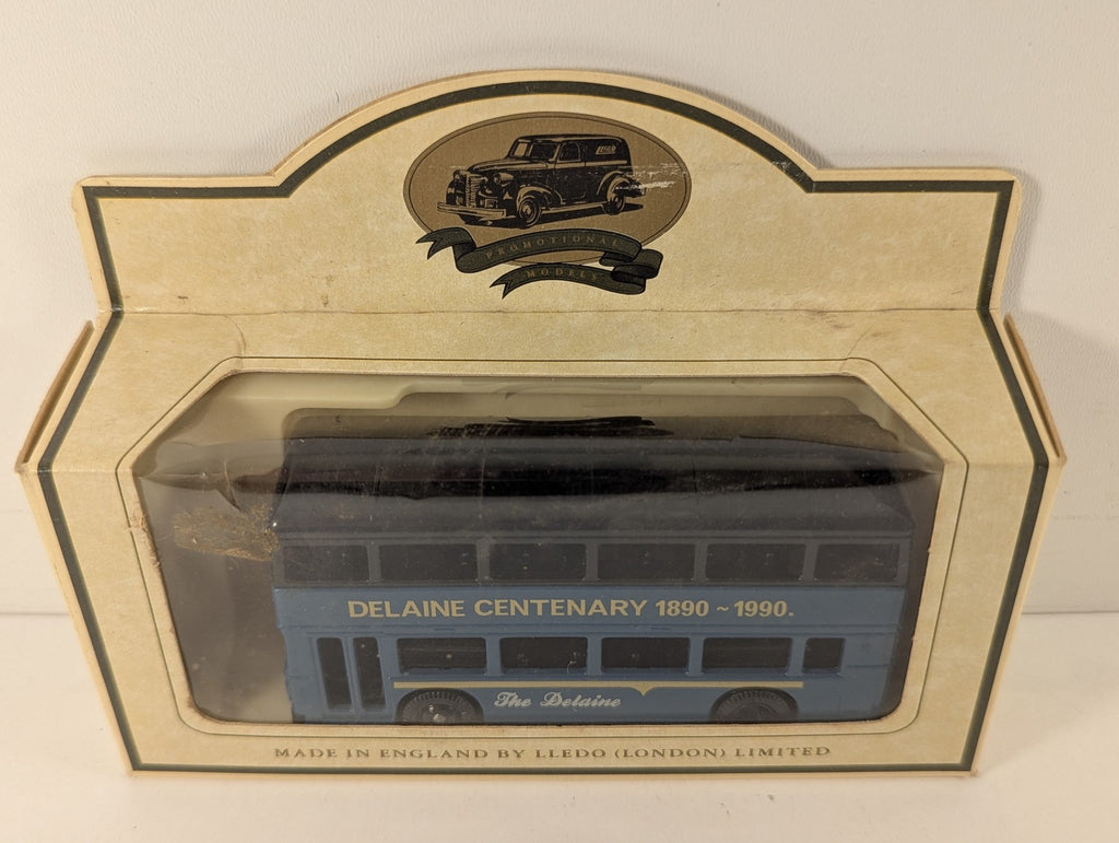 Lledo Delaine Centenary 1890-1990 Double Decker Bus Die-cast Model Bus