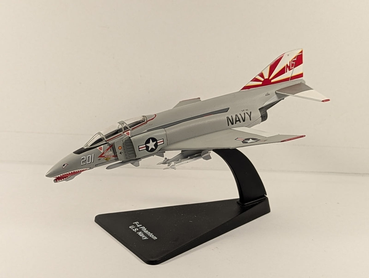 F-4 Phantom Die-cast Model Aircraft 201 U.S. Navy VF-111 Sundowners