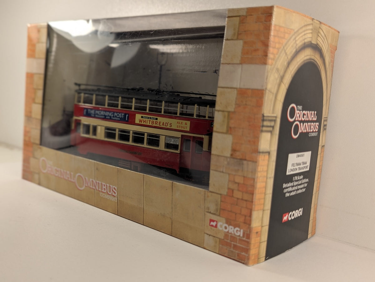 Corgi 1:76 Scale Feltham Tram 21 London Transport OM40501