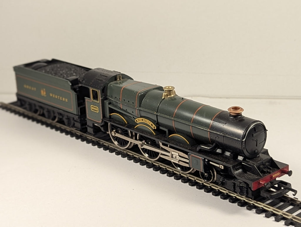 Lima OO Gauge King Class 'King George V' Steam Locomotive 6000 GWR Green