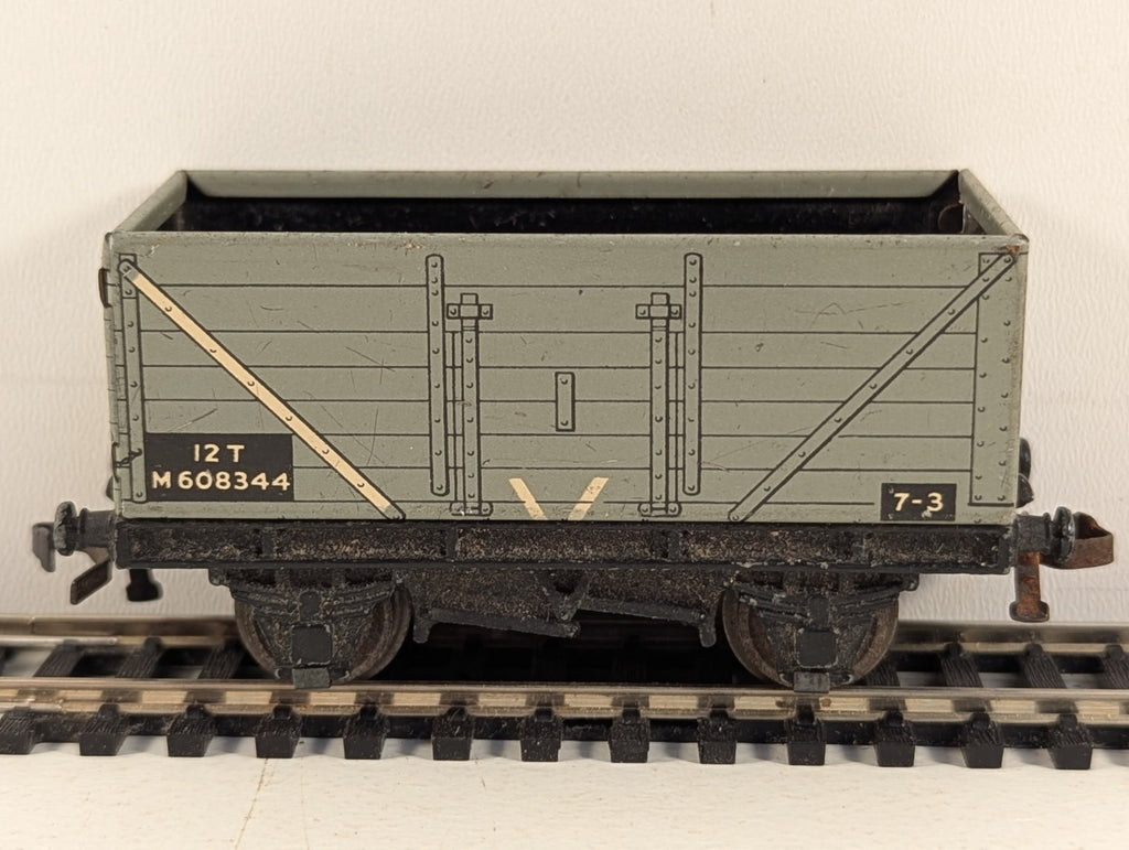 Hornby Dublo OO Gauge 12T Open Wagon M608344 BR Grey D1