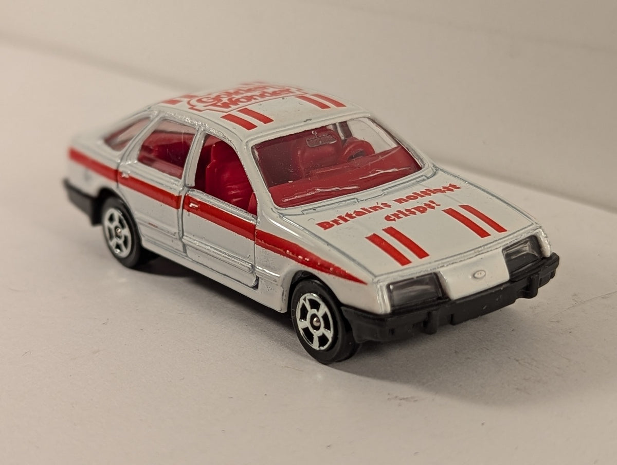 Corgi Ford Sierra Die-cast Model Golden Wonder - Britain's Noisiest Crisps!