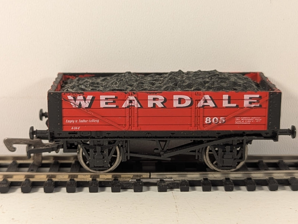Dapol B714 OO Gauge 4 Plank Wagon - Boxed