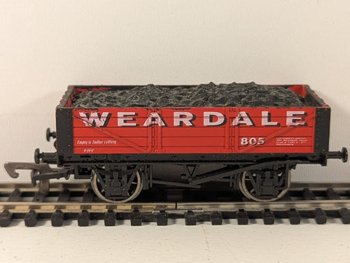 Dapol B714 OO Gauge 4 Plank Wagon - Boxed