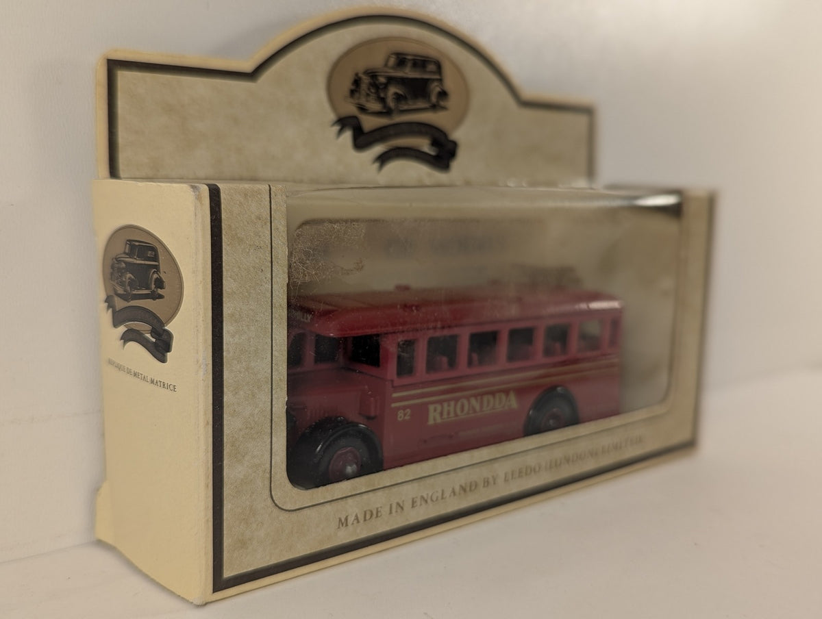 Lledo Rhondda Transport Single Decker Bus Die-cast Bus 82