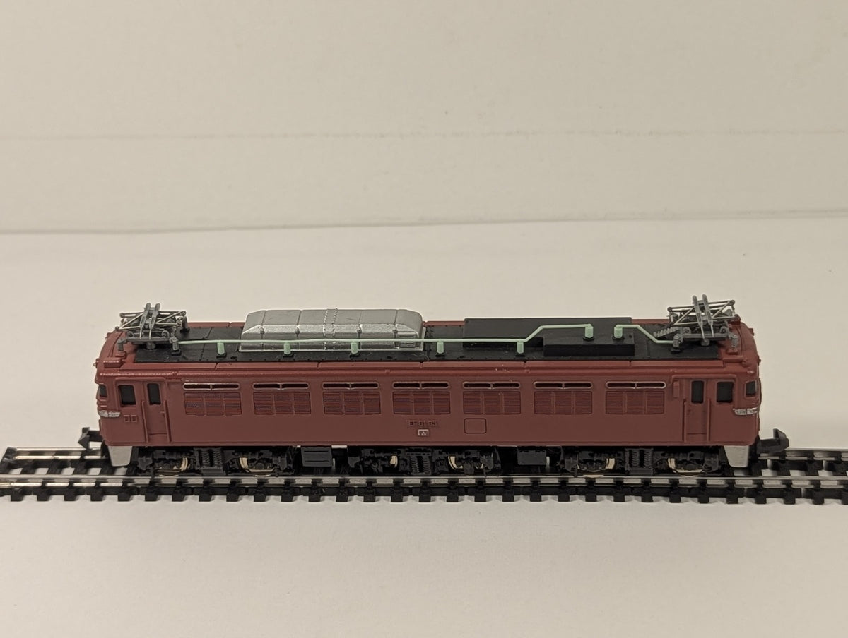 Tomix N Gauge JNR Class EF81 Electric Locomotive EF81 85 JNR Red 2103
