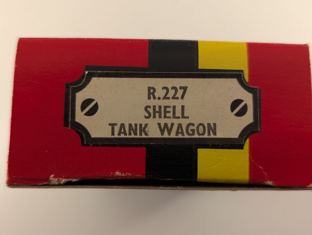 Hornby R227 OO Gauge Yellow Shell Tank Wagon Boxed