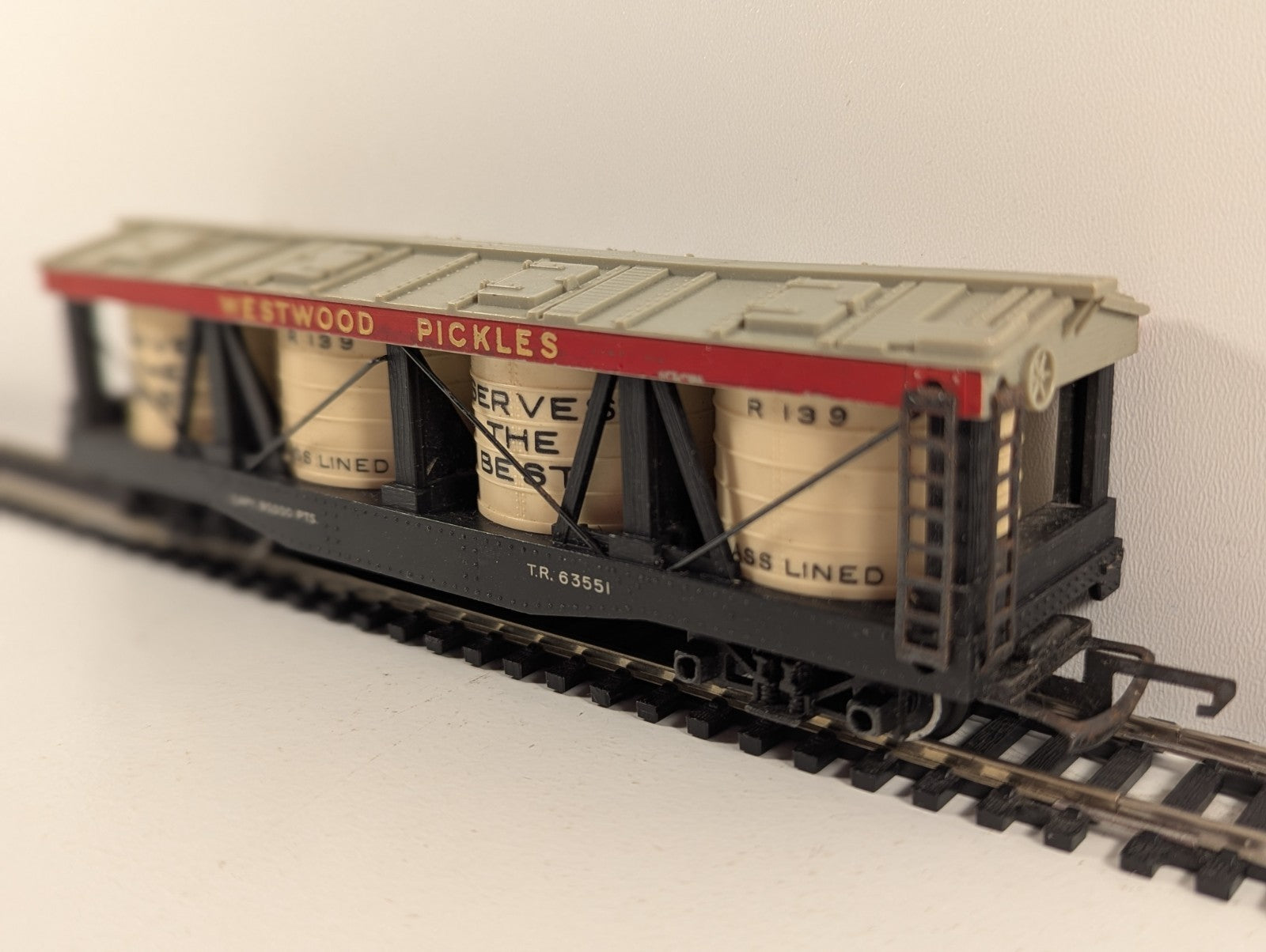 Tri-ang R139 OO Gauge Westwood Pickles Bogie Pickle Wagon