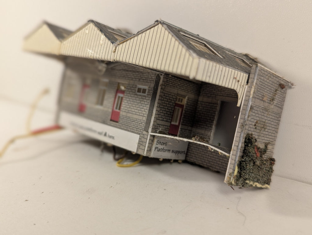 Superquick N Gauge Stone Railway Station Building A12