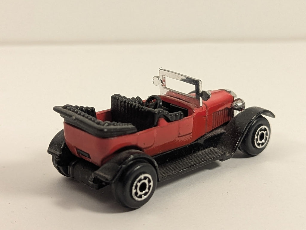 Zee Toys 1941 Vauxhall Die-cast Car Red and Black D72