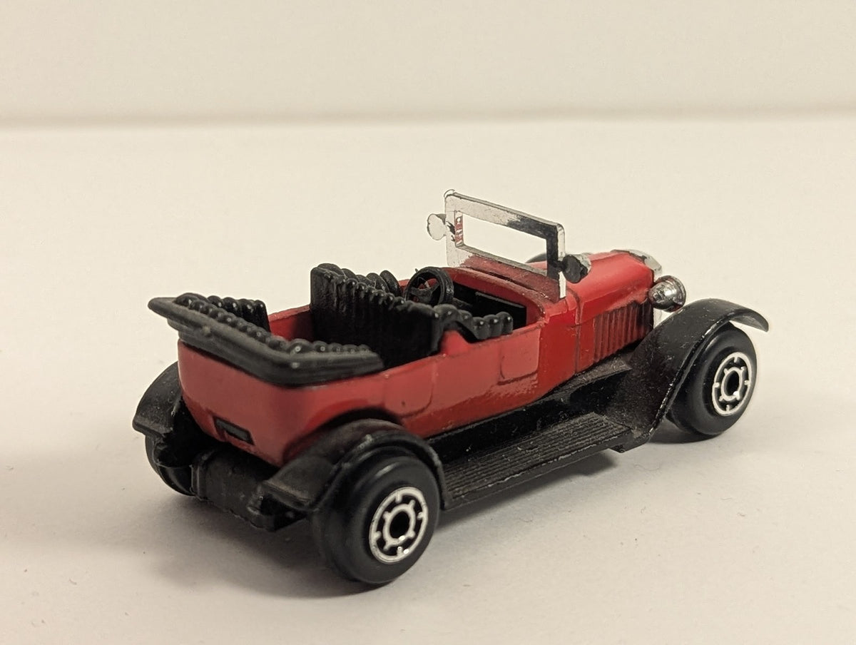 Zee Toys 1941 Vauxhall Die-cast Car Red and Black D72