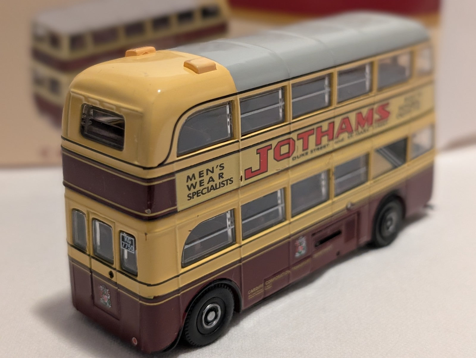Atlas Editions AEC Q Double-Decker Bus – Cardiff Corporation Transport