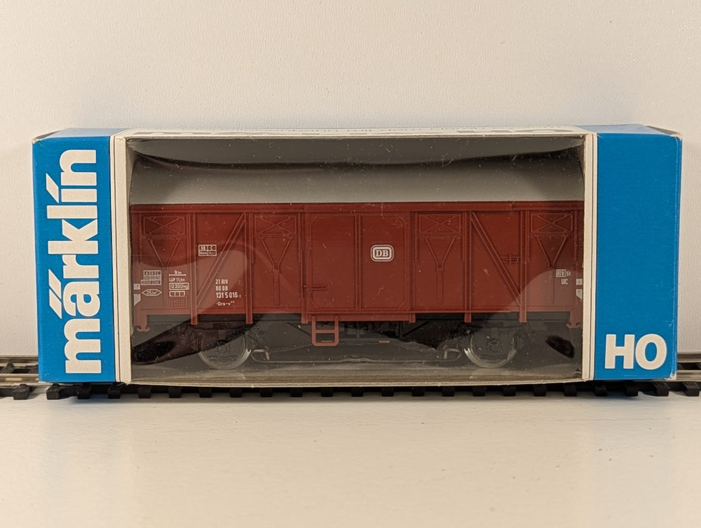 Märklin HO Scale DB Boxcar – Type Gs 210 3-Rail System boxed
