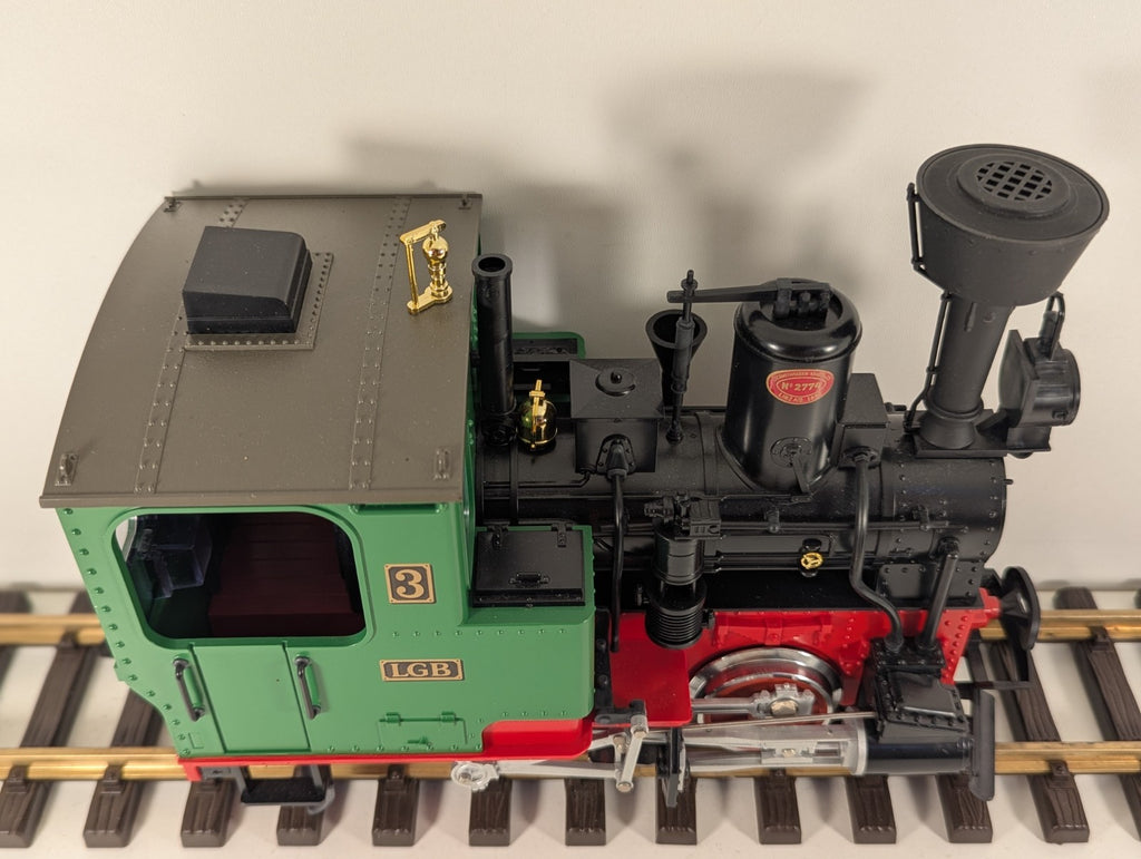 LGB 20212 Stainz 0-4-0 Steam Locomotive Green & Red G Scale