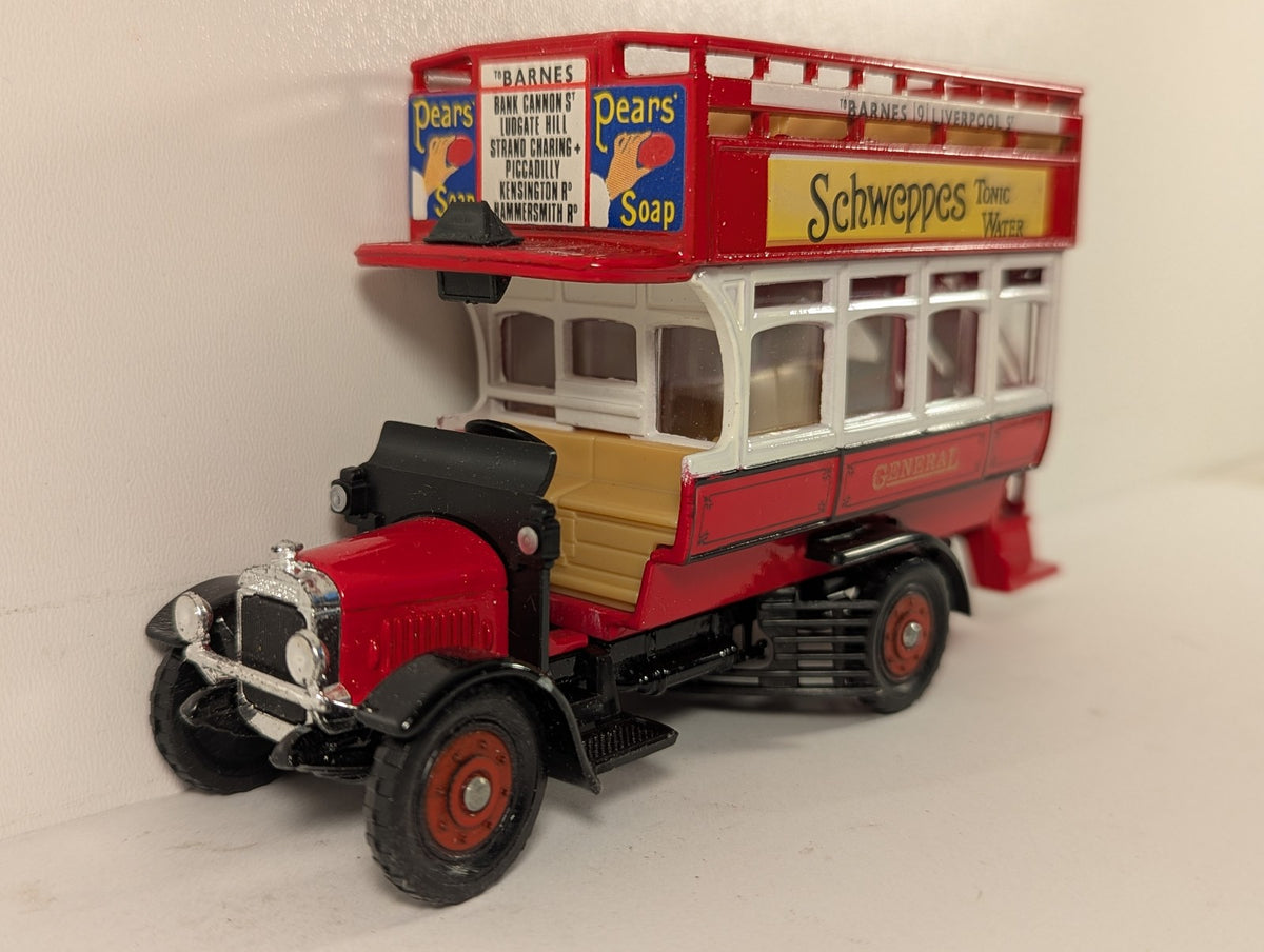 Corgi 1:43 Thornycroft J-type Bus Die-cast Bus 9 London General