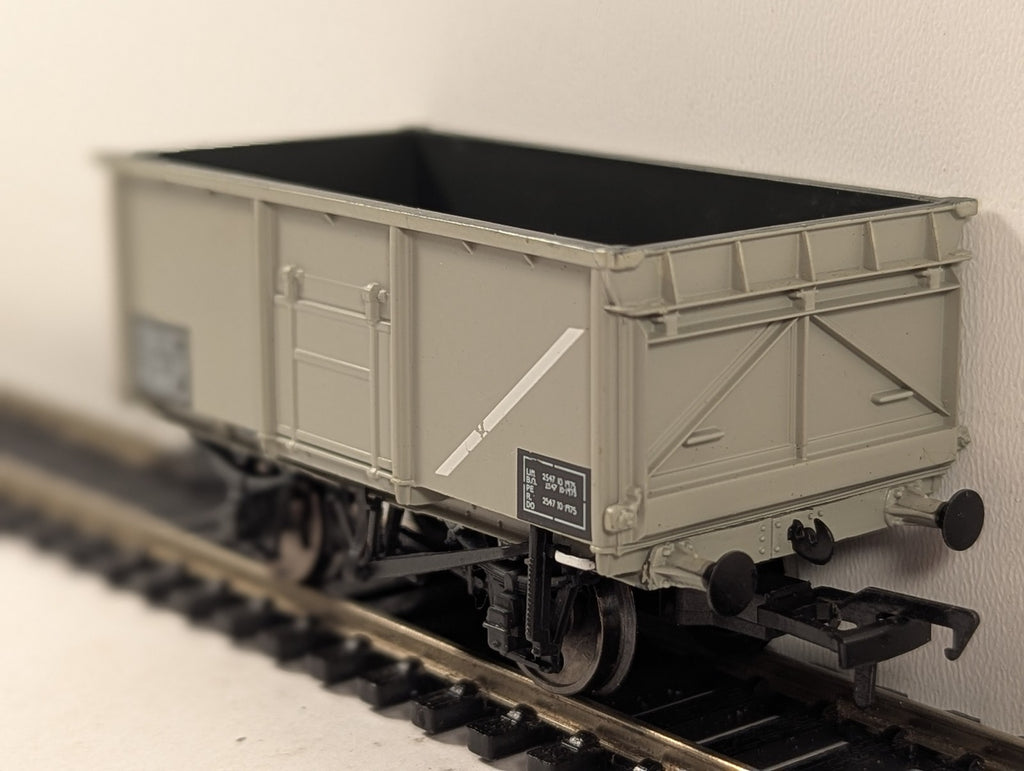 Bachmann OO Gauge 16 Ton Steel Mineral Wagon Goods Wagon B119610 BR Grey
