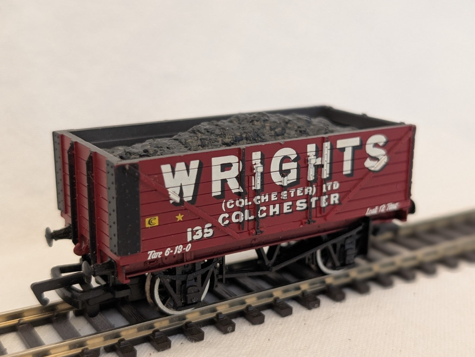 Bachmann OO Gauge 7 Plank Wagon Wrights (Colchester) Ltd Goods Wagon